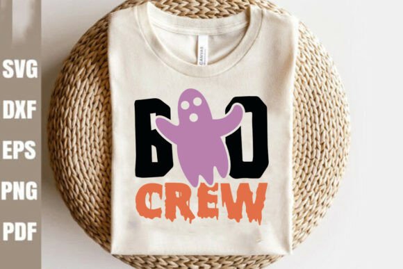 BOO Crew SVG: Halloween Fun for Embroidery Projects