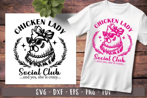 Crazy Chicken Lady Funny Chicken Svg Review
