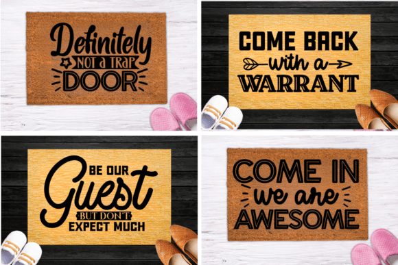 Funny Doormat SVG Bundle 1 Review for Real Embroidery Projects