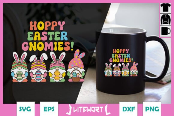 Hoppy Easter Gnomes Funny Eggs SVG Review