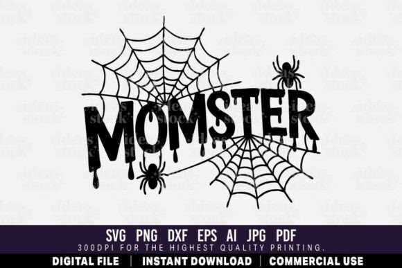 Momster SVG: A Halloween Embroidery Design That Delivers Charm and Humor