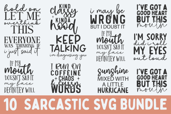 Sarcastic SVG Bundle: Can This Funny Design Work for Real Embroidery Projects?