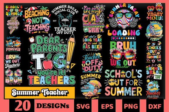 Summer Teacher SVG Bundle: A Designer’s Honest Review for Real Embroidery Use